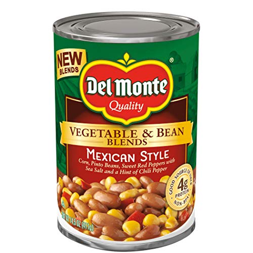 Del Monte Vegetable & Bean Blends, Mexican Style, 14.5-Ounce Can, 12 Count - Thumbnail 5