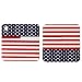 ASKI DESIGNS Wooden Business Card Holder for Desk –– Patriotic Challenge Coin Case – Holds a Fountain Pen (Included) for Women or Men