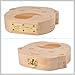 Austor Baby Teeth Box Wooden Tooth Album Keepsake Souvenir Box Organizer for Boy