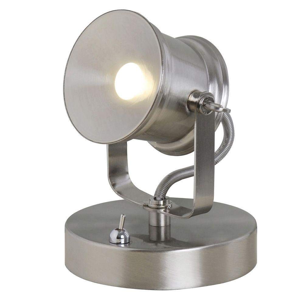 6 in. LED 6W Accent Uplight, Directional Adjustable Portable Desk Spot