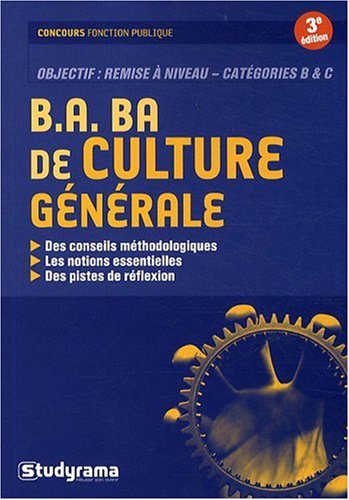 B.a. ba de culture générale