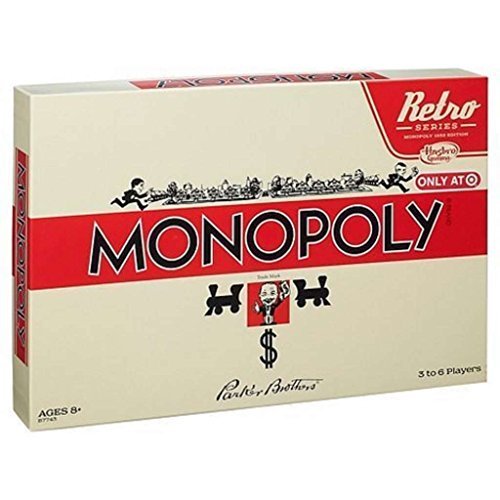 New Monopoly Monopoly Game: Retro Edition