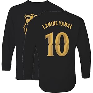 Yamal Inspired 10 Jersey Style Youth Long Sleeve T-Shirt