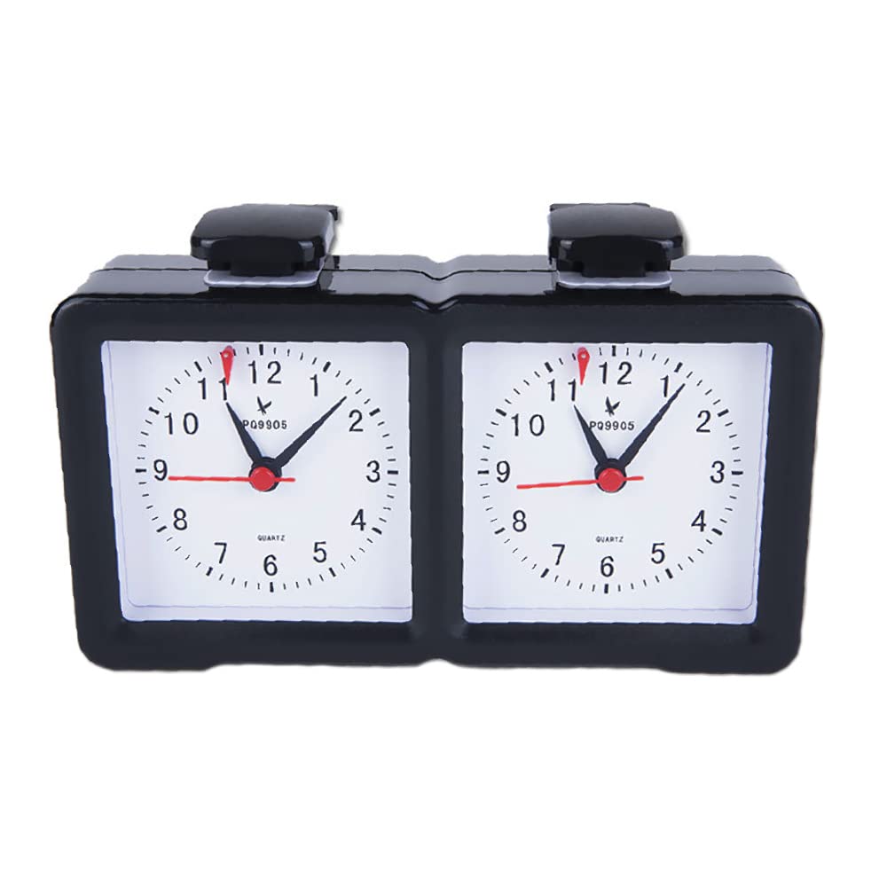 Chess Timer, Electronic Analog Chess Timer Clock, Professional Chess Clock for I-GO, Board Game