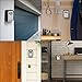 DELSWIN Wall Mounted Key Lock Box - Weatherproof Combo LockBox with 4-Digit Combination Key Storage Box for Home,Hotel,School,Office,Special Car Key