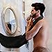 Aptoco Beard Catcher Beard ApronTrim Your Beard In Minutes Without The Mess And Stop Clogging Your Sink
