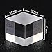 F-ber 1Pcs 2 x 2 x 2cm Colorful Optical Glass RGB Dispersion Cross Dichroic Cube Prism X-Cube for Physics Teaching Research Decoration Art Education