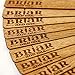 Cedar Spills Cigar Lighter Strips- Traditional Way To Light Cigars - Pack of 20, Made In The USA Of Spanish Cedar Wood- Cigar and Pipe Smoking Accessories For Men