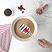 Disney Mickey Mouse Silicone Spatula - Cute Ear Design with Stripes and Clear Handle - 11 in