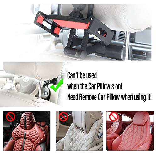 Car Tablet Headrest Holder, Backseat Tablet MountINNOMAX Car iPad