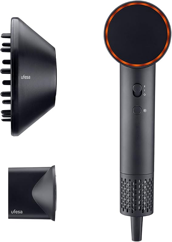 Secador Ion Plasma Essence, Sensor Temperatura, Motor 110,000 rpm, Generador de Iones, Elimina el Encrespamiento, Accesorios Magnéticos, 2 Velocidades 2 Temperaturas, Aire Frío, Ultrasilencioso