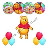 Winnie The Pooh And Friends HAPPY BIRTHDAY Party 11pc Balloon Birthday Kit