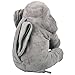 CHICVITA Gray Large Stuffed Elephant Toys Animals Plush Back with Blanket Toy