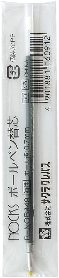 全品送料無料 まとめ サクラクレパス 油性ボールペン替芯0 7mm 黒 R Nob 49 1箱 10本 30セット お気にいる Krplas Net