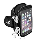 Diateklity Sweat Proof Sport Armband for Big Phones, 5.5 Inch, for IPhone 6 6S Plus (Fits Otterbox Case) - Ideal For Running and Other Exercise - Adjustable for Both Men and Women