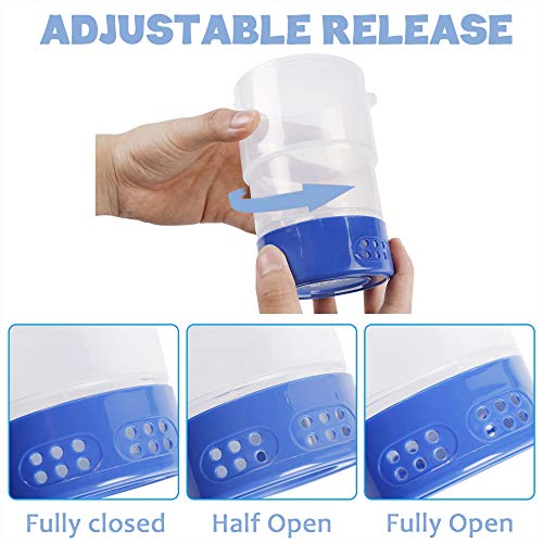 ATDAWN Pool Chlorine Floater, Floating Chlorine Dispenser for Pools