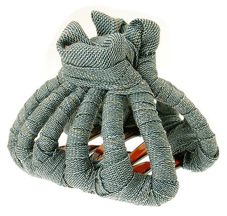 Amazon Com L Erickson Usa Octopus Bun Clip Cambridge Plaid