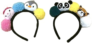 Amazon Com 2 Pcs Animal Headband Hair Accessories Safari Friends