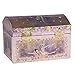 Childrens Purple Musical Music Box Jewelry Music Box Spinning Dancing Ballerina Drawer-Tune is Swan Lake
