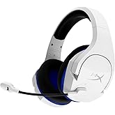 HyperX HHSS1C-KB-WT/G Cloud Stinger Core – Wireless Gaming Headset, for PS4, PS5, PC, Lightweight, Durable Steel Sliders, Noi