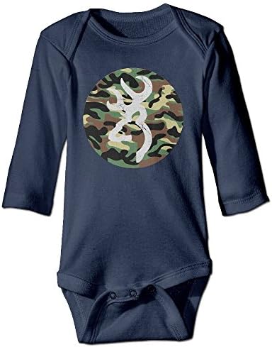 TREEWw Camouflage Deer Unisex Baby Long Sleeve Onesie 24 Months