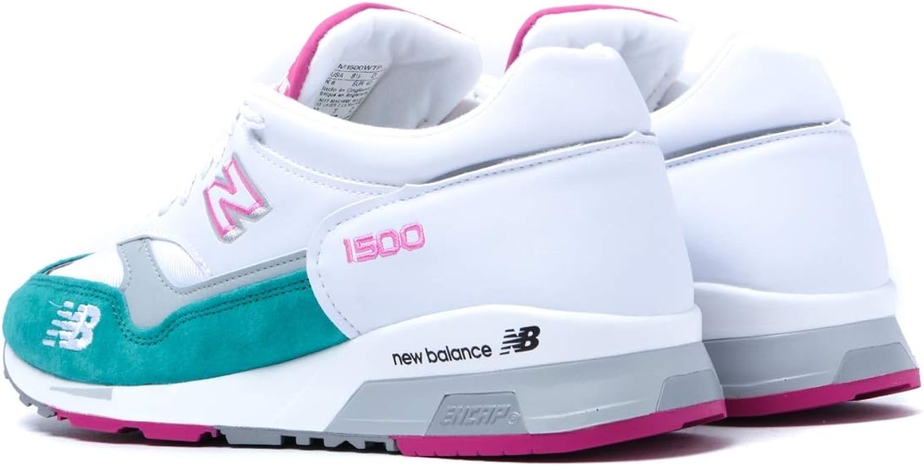 new balance 1500 white pink teal