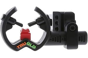 TRUGLO Storm Ultra-Lightweight Quiet Capture-Style Easy-to-Install Archery Black Arrow Rest - Fits Left-Hand & Right-Hand Bows - Great for Target Shooting, 3D & Hunting