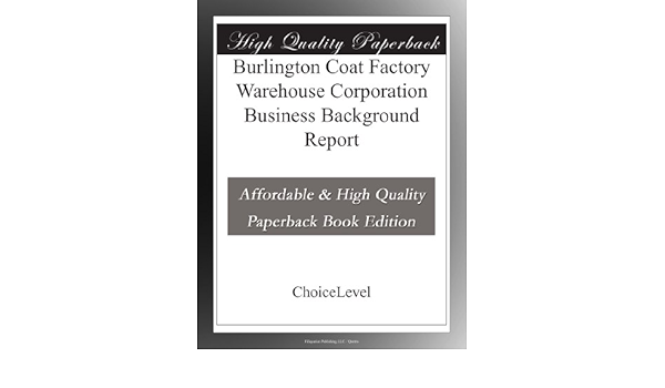 burlington factory warehouse