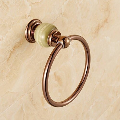 Luckyfree Bathroom Towel Ring Rose Gold