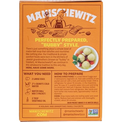 MANISCHEWITZ, MIX MATZO BALL, 5 OZ