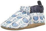 Robeez Girls' Posies Slip-on, White Print, 12-18 Months M US Infant