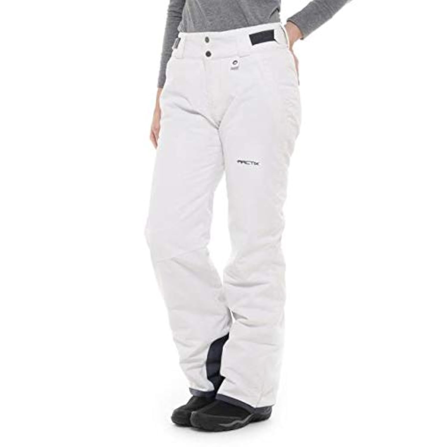Photo 1 of SkiGear Women's Insulated Snow Pants, White, X-Small