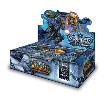 World of Warcraft TCG WoW Trading Card Game Icecrown Booster Box 24 Packs by Warcraft