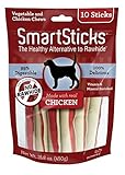 Smartsticks Rawhide-Free Dog Chew, Vegetable And Chicken Dog Chews
