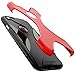 iPhone 6 Case, Fits iPhone 6s Black Red SaharaCase X-Case Protection Kit withBonus ZeroDamage Tempered Glass Screen Protector [Mix-Match] 3-Layer Protection [Slim Fit] (Black/Red)