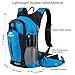 RUPUMPACK Insulated Hydration Backpack Pack with 2.5L BPA FREE Bladder - Keeps Liquid Cool up to 4 Hours, Lightweight Daypack Water Backpack For Hiking Running Cycling Camping, 18L