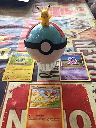 1 x Pokémon Pokeball​ 'Great Ball' Bath Bomb + 2 figures + Free Card!