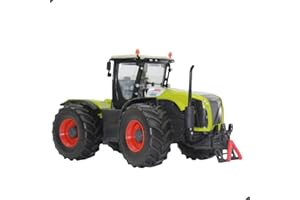 Siku 3271, Claas Xerion 5000 Tractor, 1:32, Metal/Plastic, Green, Ackermann Steering and hitches