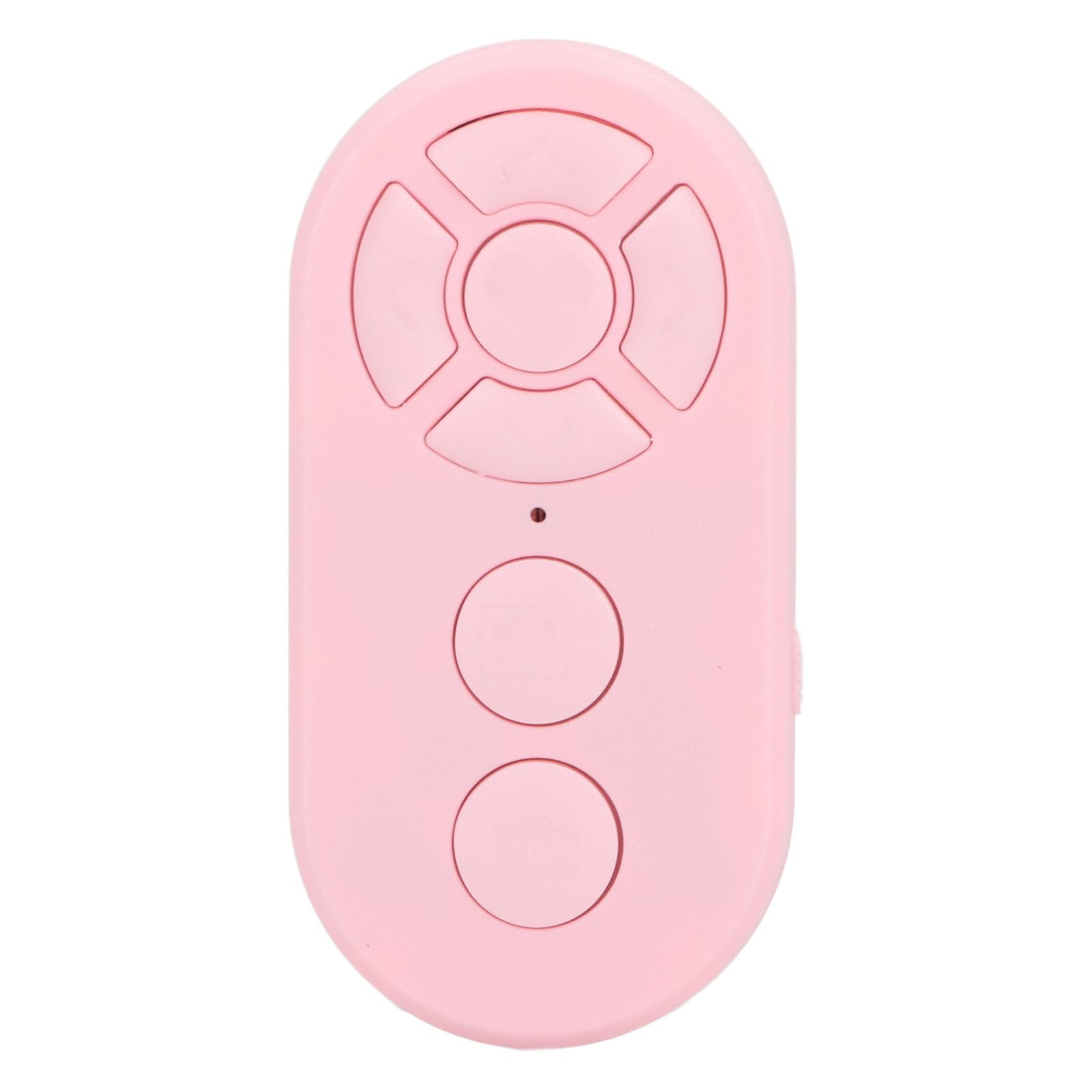 Tiktok Remote Control Kindle App Page Turner, 10m / 32.8ft BT Remote, Type C Rechargeable Phone Camera Shutter Selfie Clicker, Hands Free Tiktok Video Scrolling Button (Pink)