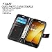 J&D Case Compatible for Zenfone 2 Case, [Wallet Stand] [Slim Fit] Heavy Duty Protective Shock Resistant Flip Cover Wallet Case for ASUS Zenfone 2 (5.5