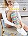 Compression Socks Women Men 15-20 mmHg, 6-Pairs Mens Womens Athletic Sock for Dress,Running,Medical,Varicose Veins,Travel