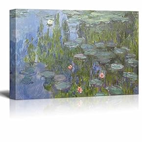Water Lilies by Jean Baptiste Camille Corot Print...