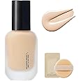 Foundation, Liquid Foundation, Moisturizing Light Foundation, Foundation Makeup, Matte Long Lasting Foundation, Moisturizing Foundation (Oil Control W02#Bright Skin)