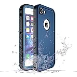 iPhone 8 /iPhone 7 Waterproof Case, Waterproof iPhone 8 Shockproof Full-Body Rugged Cover Case with Built-in Screen Protector for Apple iPhone 8 and iPhone 7 -(Blue)