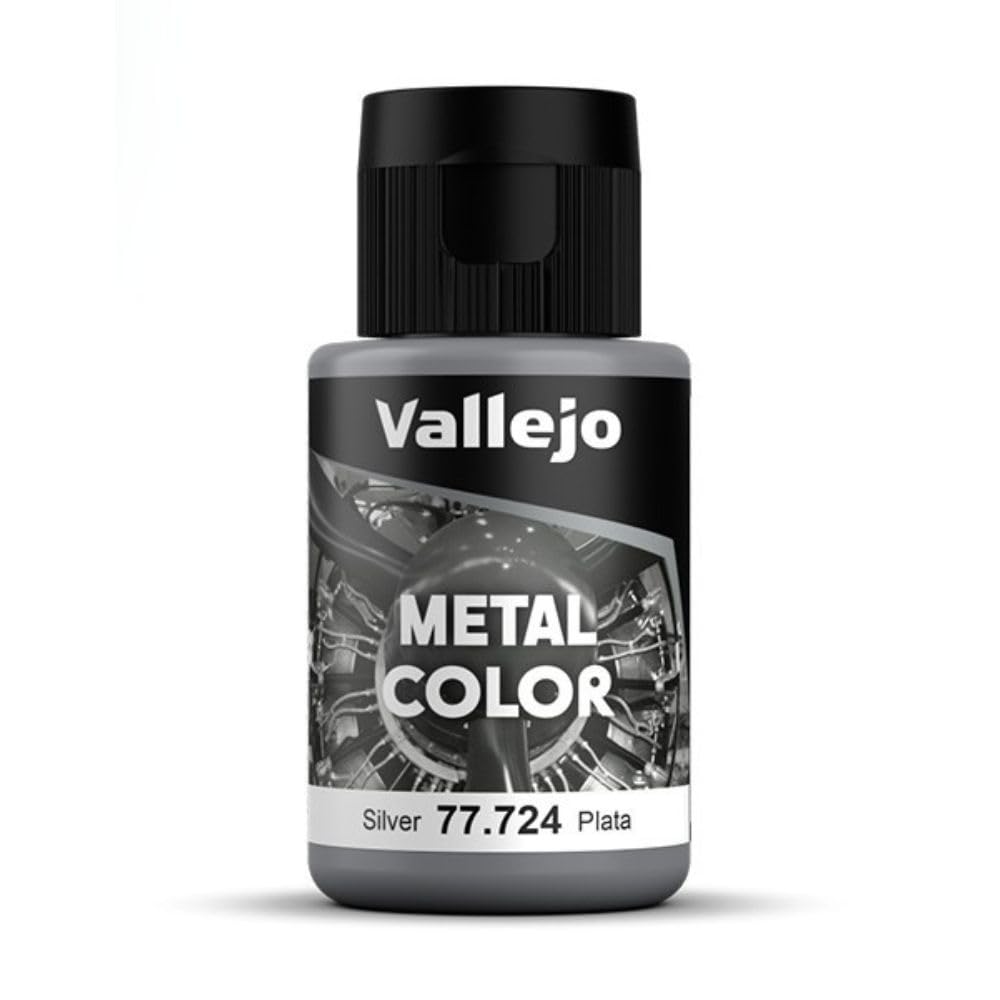 Acrylicos Vallejo 32 ml Metal Color - Silver