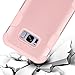 Galaxy S8 Plus Case, UrbanDrama 3 in 1 Drop-Protection Hard PC, Soft Silicone Combo Defender Heavy Duty Rugged Shockproof Bumper Full-Body Protective Case for Samsung Galaxy S8 Plus 6.2 inch Rose Gold