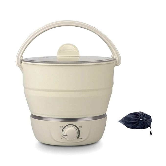 Multifunction Electric Skillet, Mini Foldable Hot Pot