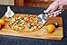 StarPack, Premier Stainless Steel Pizza Cutter/Pastry Cutter (2.6 inch) Kitchen Utensil - Bonus 101 Cooking Tips