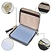 SafeCard 40 Card Solts Women's Credit Card Case Wallet 2 ID Window and Zipper Card Holder (40 Card Black)