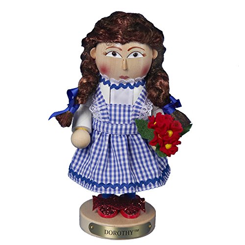 Kurt Adler Steinbach Chubby Wizard of Oz Dorothy Nutcracker, 10-Inch